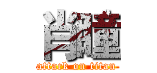 肖瞳 (attack on titan)