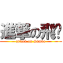 進撃の飛踢 (attack on Simba)