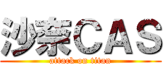 沙奈ＣＡＳ (attack on titan)