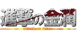 進撃の金潤 (attack on titan)