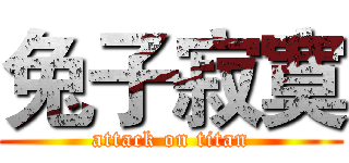 兔子寂寞 (attack on titan)
