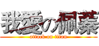 我愛の佩蓁 (attack on titan)