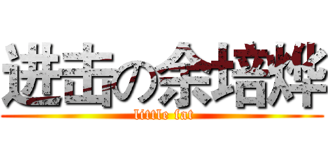 进击の余培烨 ( little fat)