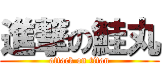 進撃の鮭丸 (attack on titan)