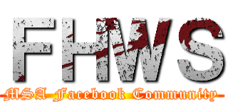 ＦＨＷＳ (MSA Facebook Community)
