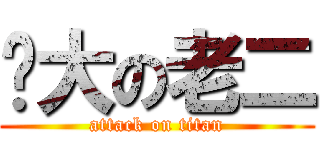 龐大の老二 (attack on titan)