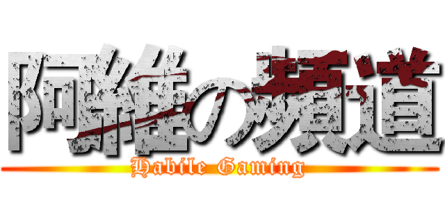 阿維の頻道 (Habile Gaming)