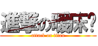 進撃の暖床貓 (attack on titan)