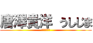 唐澤貴洋 うしじま (オウム専門家)