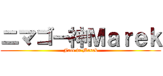 ニマゴー神Ｍａｒｅｋ (Face in Marek)