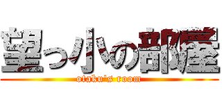 望っ小の部屋 (otaku's room)