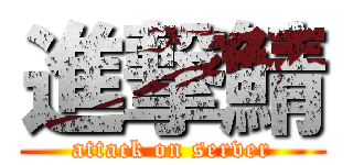 進撃鯖 (attack on server)