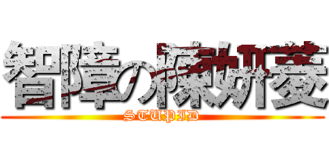 智障の陳妍菱 (STUPID)