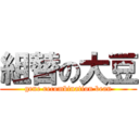 組替の大豆 (gene recombination bean)