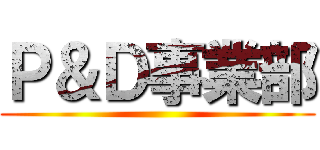 Ｐ＆Ｄ事業部 ()