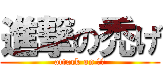 進撃の禿げ (attack on 禿げ)