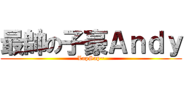 最帥の子豪Ａｎｄｙ (LapSap~)