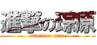 進撃の琮原 (attack on titan)
