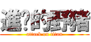 進擊的野猪 (attack on titan)