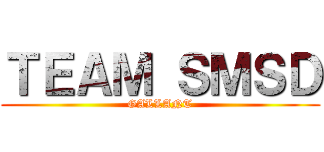 ＴＥＡＭ ＳＭＳＤ (GALLANT)