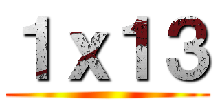 １ｘ１３ ()