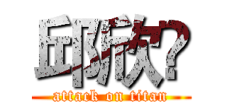 邱欣嬑 (attack on titan)