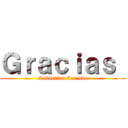 Ｇｒａｃｉａｓ  (Sebastian Cercado)