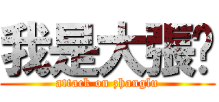 我是大張擼 (attack on zhanglu)