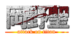 岡野聖 (attack on titan)