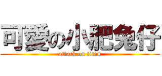 可愛の小肥兔仔 (attack on titan)