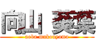 向山 葵葉 (aoba mukouyama)