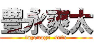 豊永爽太 (toyonaga  sota)