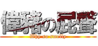 偉豬の屁聲 (Why so smelly)