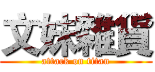 文妹雜貨 (attack on titan)