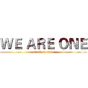 ＷＥ ＡＲＥ ＯＮＥ (attack on titan)