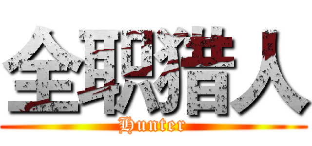 全职猎人 (Hunter)