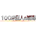 １００米巨人の班導 (Invincible)
