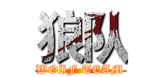 狼队 (WOIF TEAM)