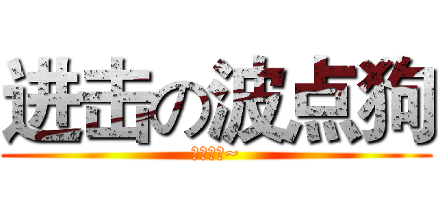 进击の波点狗 (汪汪！汪~)