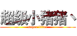 超级小猪猪丶 (super litter)