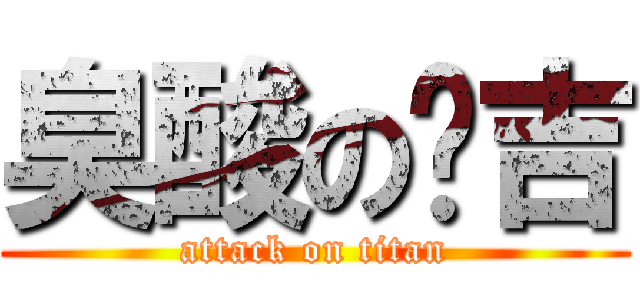 臭酸の憨吉 (attack on titan)