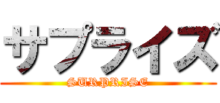 サプライズ (SURPRISE)
