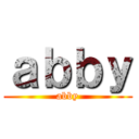 ａｂｂｙ (abby)