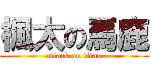 楓太の馬鹿 (attack on titan)