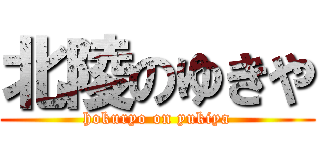 北陵のゆきや (hokuryo on yukiya)