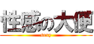 性感の大便 (sexy)