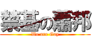 禁基の蕭邦 (We are Gay)