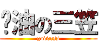 酱油の三笠 ( goddess )