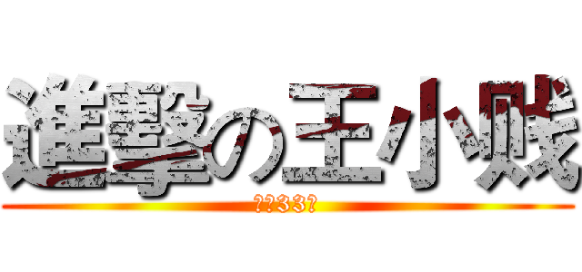 進擊の王小贱 (失恋33天)