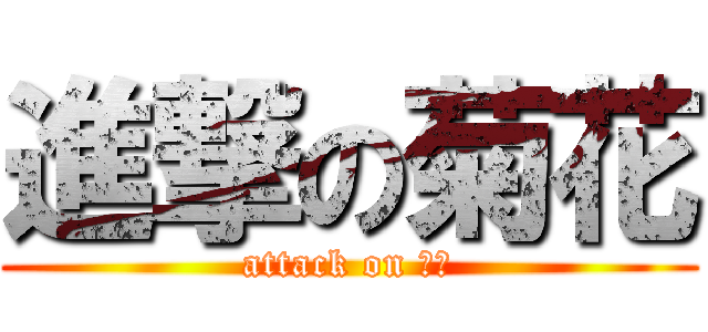 進撃の菊花 (attack on 大濕)